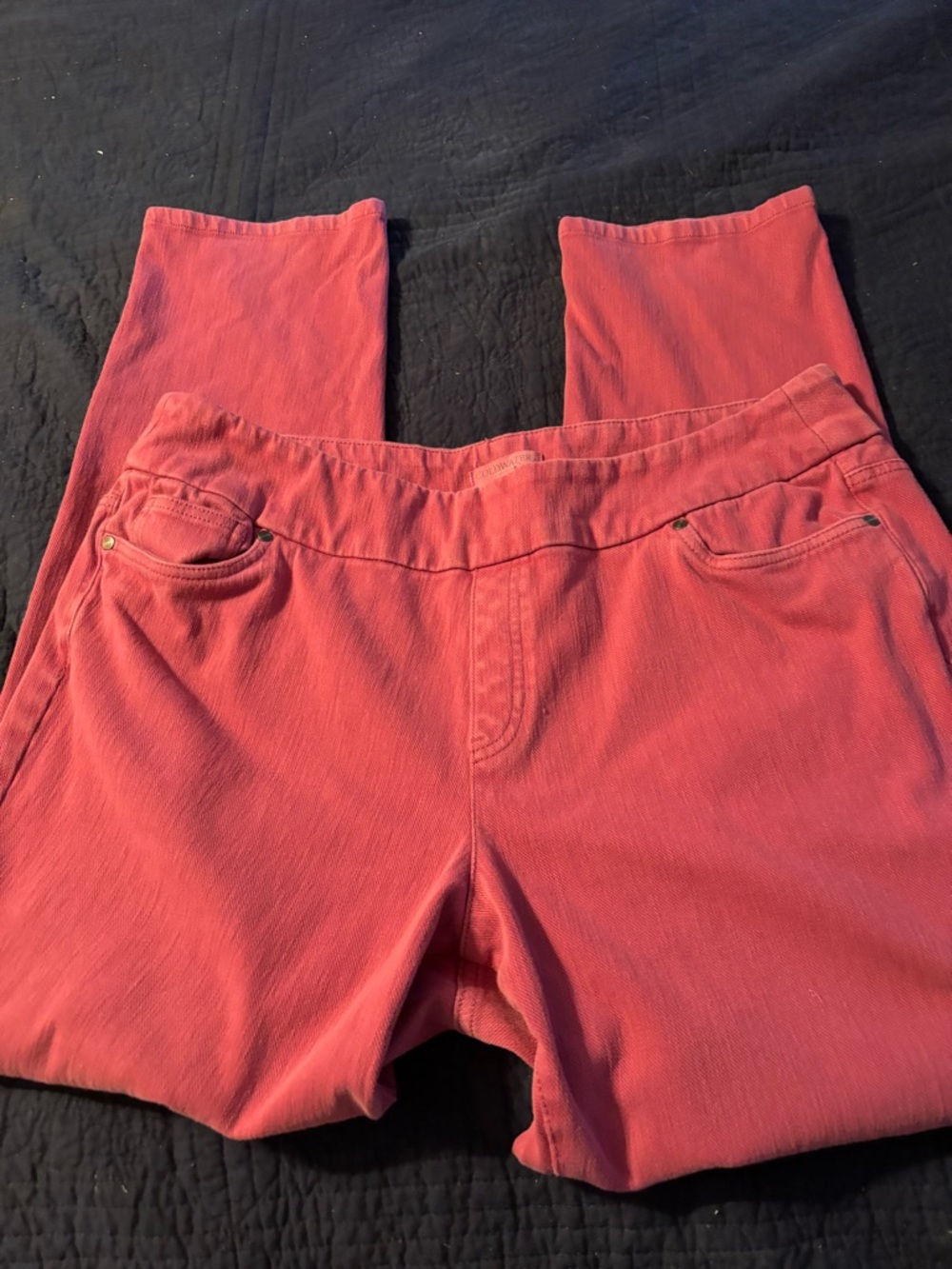 Coldwater Creek Knit Denim Jeans